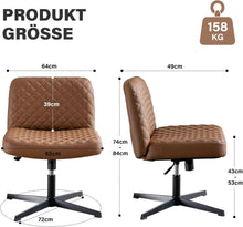 Ergonomischer Lesesessel ohne Rollen, höhenverstellbar, mit