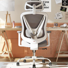 Ergonomischer Bürostuhl mit 3D Lendenstütze und verstellbaren