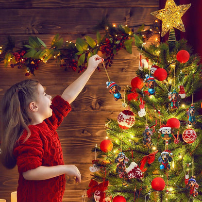 Weihnachtsbaum Welpe Anhänger | Adventskalender 2024