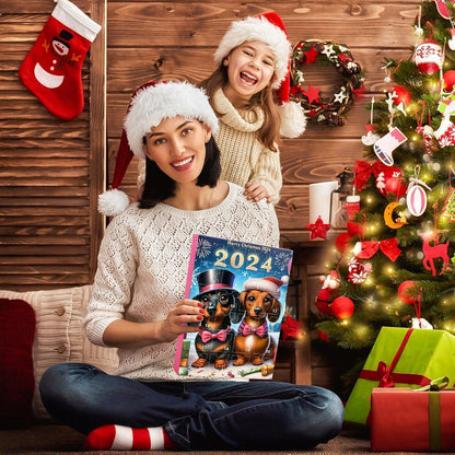 Weihnachtsbaum Welpe Anhänger | Adventskalender 2024