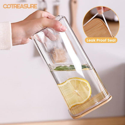 Vorratsgläser mit Deckel 8er Set Luftdicht - 1150ml & 530ml