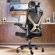 Ergonomischer Mesh-Bürostuhl mit Lendenwirbelstütze