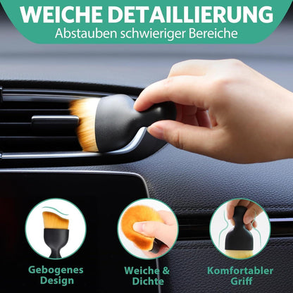 7-tlg. Autopflege Set: Mikrofasertücher, Waschhandschuhe & Bürsten