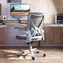 Ergonomischer Bürostuhl mit LendenwirbelstützeMesh-Stuhl für lange
