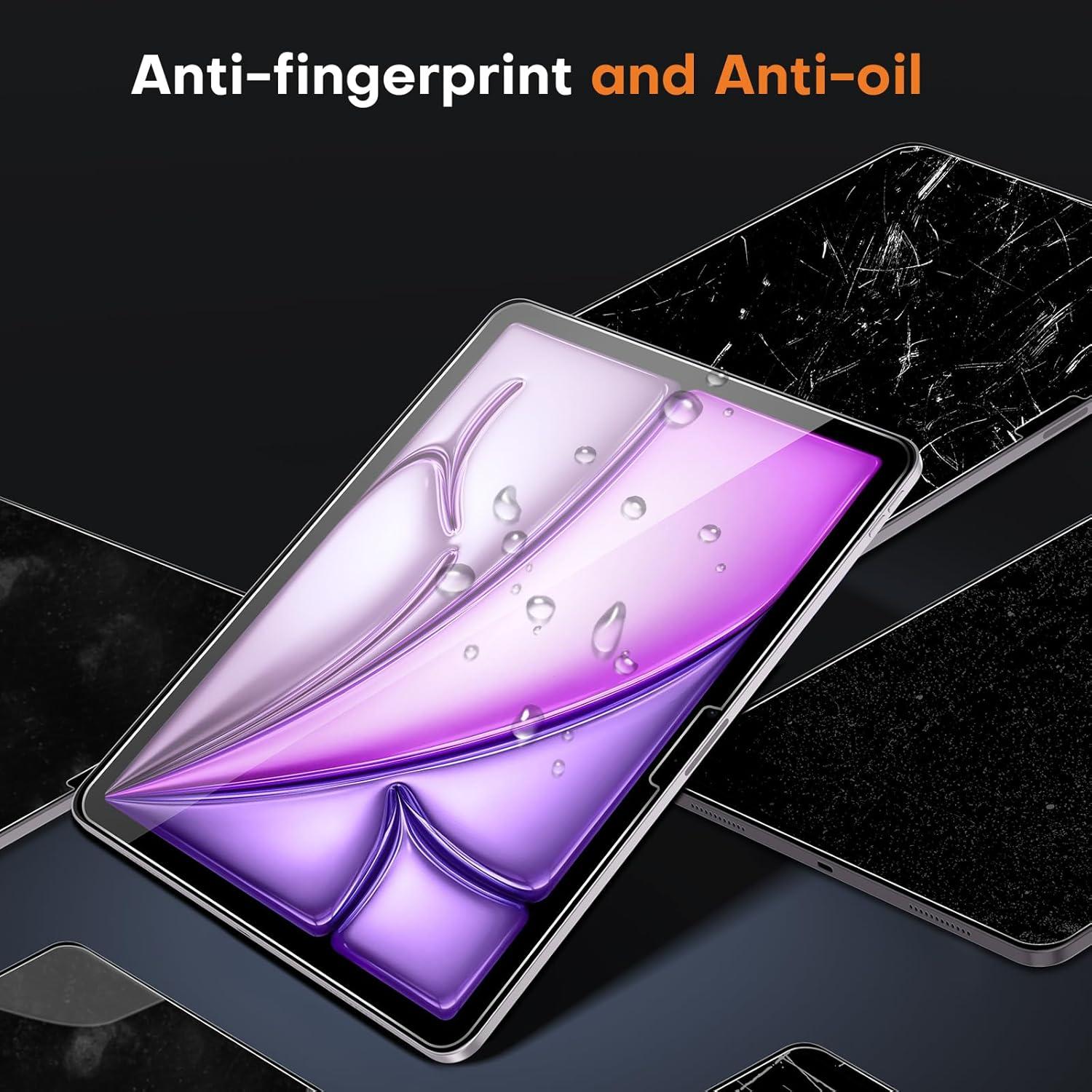 Panzerglas für iPad Air 13 Zoll (2024) - 9H Härte, Anti-Kratzer, 2er Set