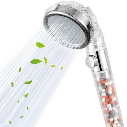 Handbrause mit Hochdruck & 3 Modi – Wasserfilter für weiche Haut