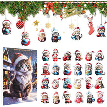 Weihnachtsbaum Katzen Anhänger Adventskalender 2024