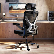 Ergonomischer Bürostuhl mit Lendenwirbelstütze und Netzgewebe