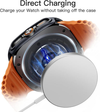 Schutzhülle mit Gehärtetem Glas für Samsung Galaxy Watch Ultra