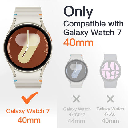 Schutzhülle mit Schutzfolie für Samsung Galaxy Watch 7 40mm