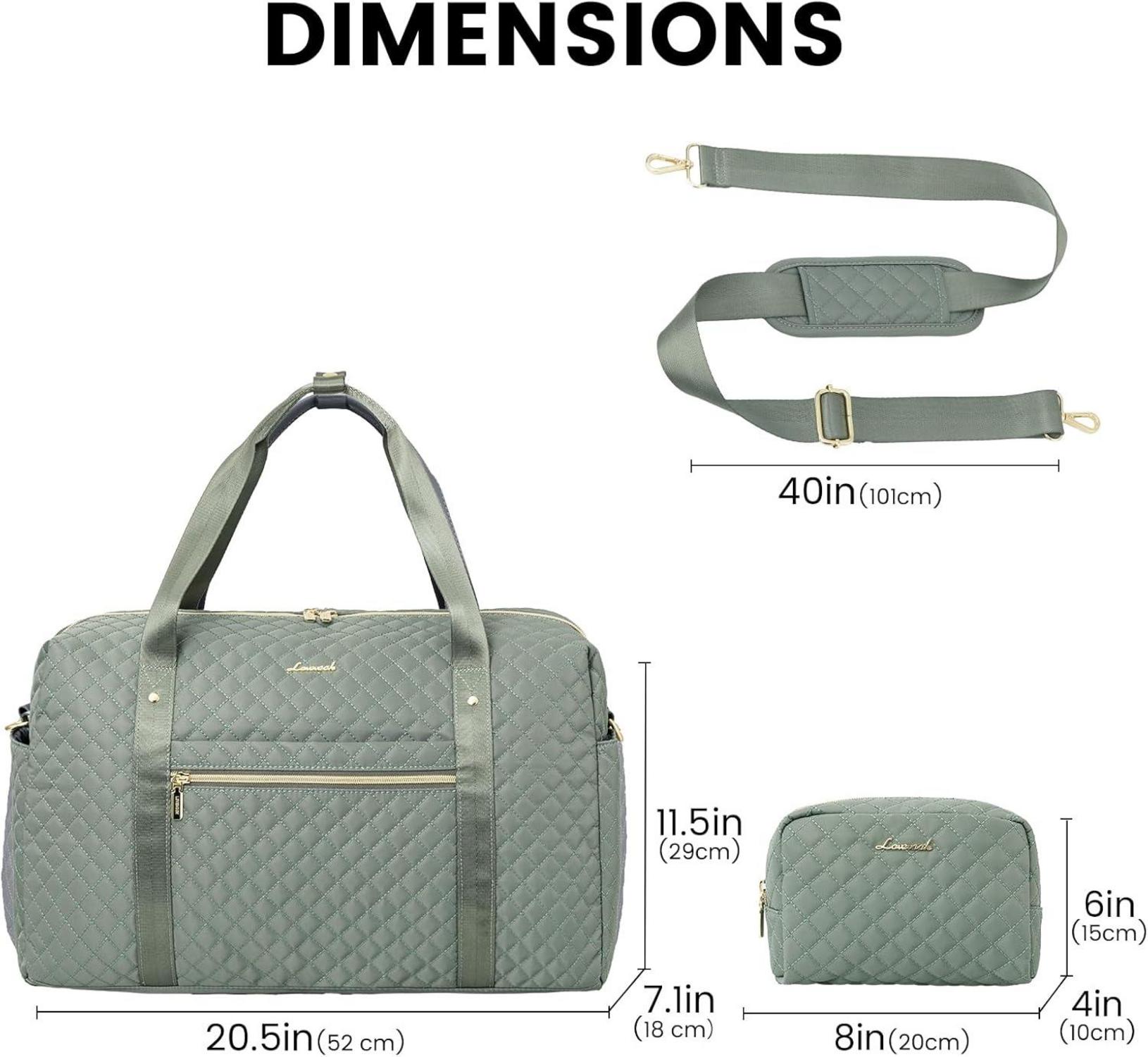 Sportliche Damen Reisetasche mit Laptopfach und Nass-Trocken-Trennung