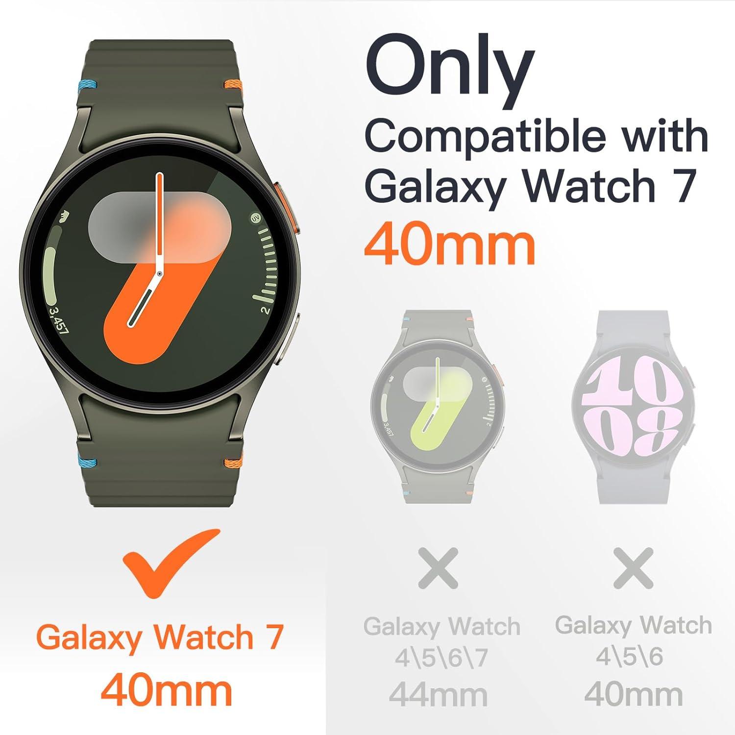 Schutzhülle mit Schutzfolie für Samsung Galaxy Watch 7