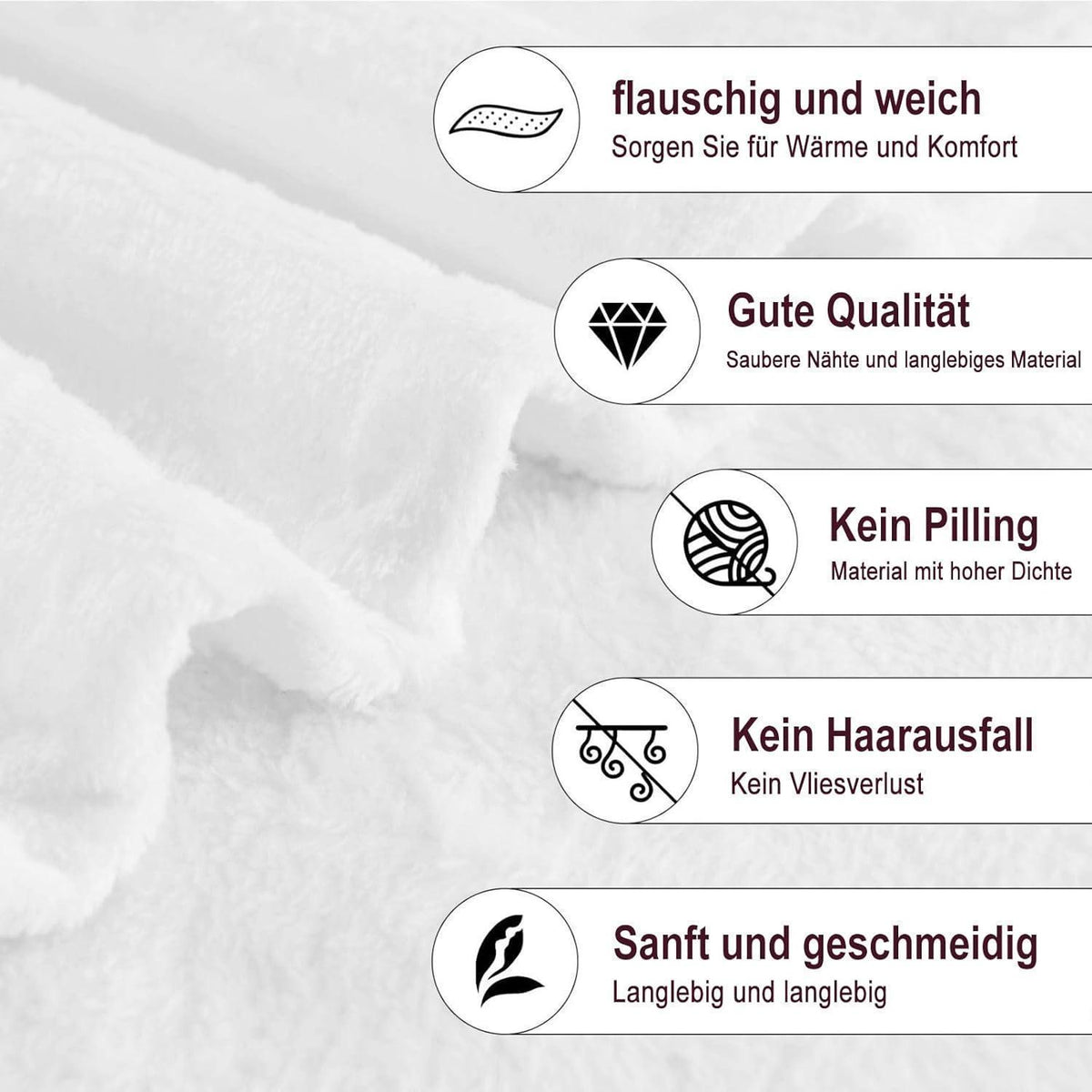 Flaneldecke für Sohn – Geschenk zum 18. Geburtstag, Abschluss, Mutmacher