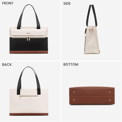 Laptoptasche 15,6 Zoll Damen Handtasche Aktentasche Lehrertasche Büro Uni