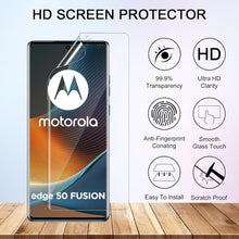 QULLOO Displayfolie + Kameraschutz für Motorola Moto Edge 50