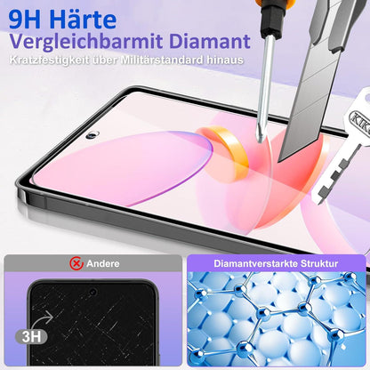 Panzerglas Schutzfolie + Kamera Schutz für Google Pixel 8A Display - 2+2 Stück