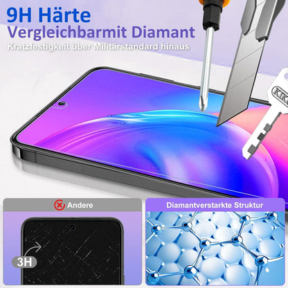 2x Panzerglas Samsung Galaxy S21 Schutzfolie 9H Displayschutz