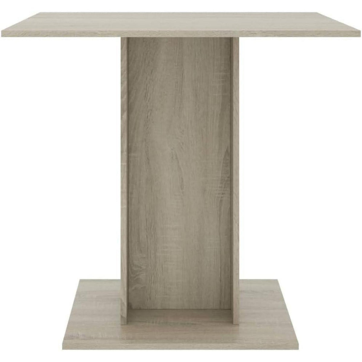 Esstisch Sonoma Eiche 80x80 cm – Massiv & Zeitlos