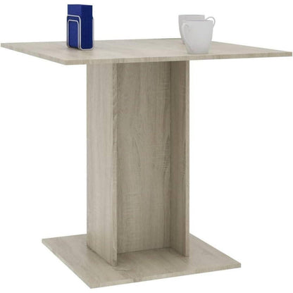 Esstisch Sonoma Eiche 80x80 cm – Massiv & Zeitlos
