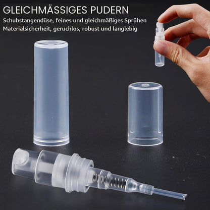 100x 2ml Mini Sprühflaschen leer, nachfüllbar, für Parfüm & Proben