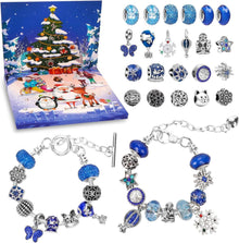 Adventskalender Schmuck Basteln Mädchen Set 24 DIY Armbänder Kit