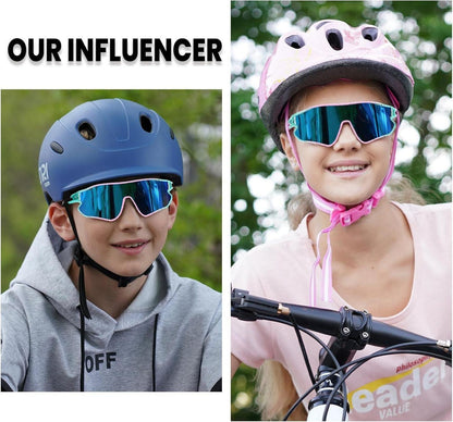 Kinder Sonnenbrille TR90 Rahmen UV400 Sport Radfahren