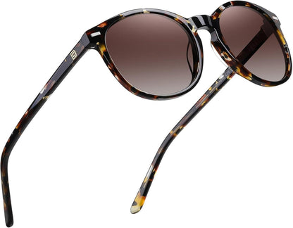 Polarisierte Damen Retro Sonnenbrille UV400 Schutz Leichtgewicht