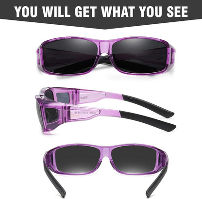 Polarisierte Sonnenbrille UV400 Schutz DUCO Unisex L Größe
