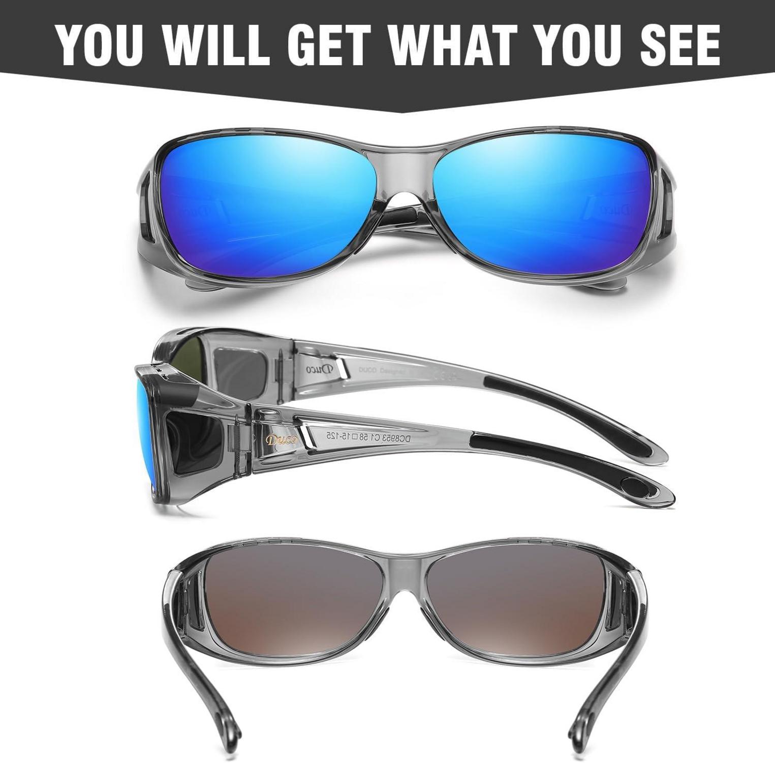 Polarisierte Überbrille für Brillenträger UV400 Schutz M