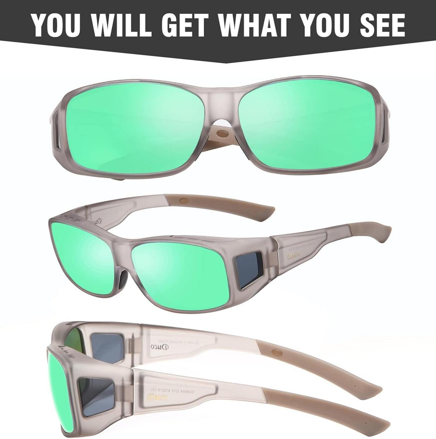 Polarisierte Sonnenbrille UV400 Schutz Überbrille für