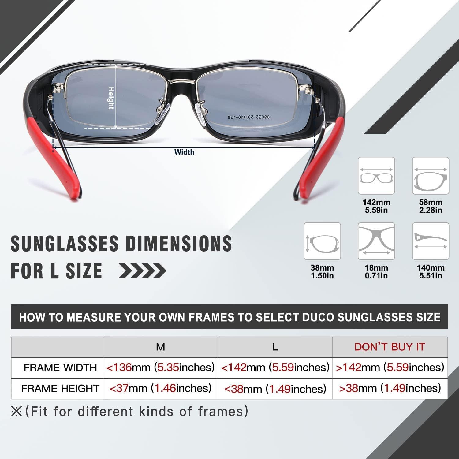 Polarisierte Wrap-Around Sonnenbrille mit UV400 Schutz