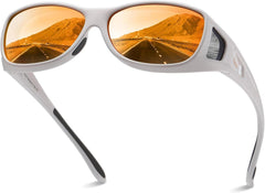 Polarisierte UV400 Sonnenbrille mit Wrap-Around Blendschutz