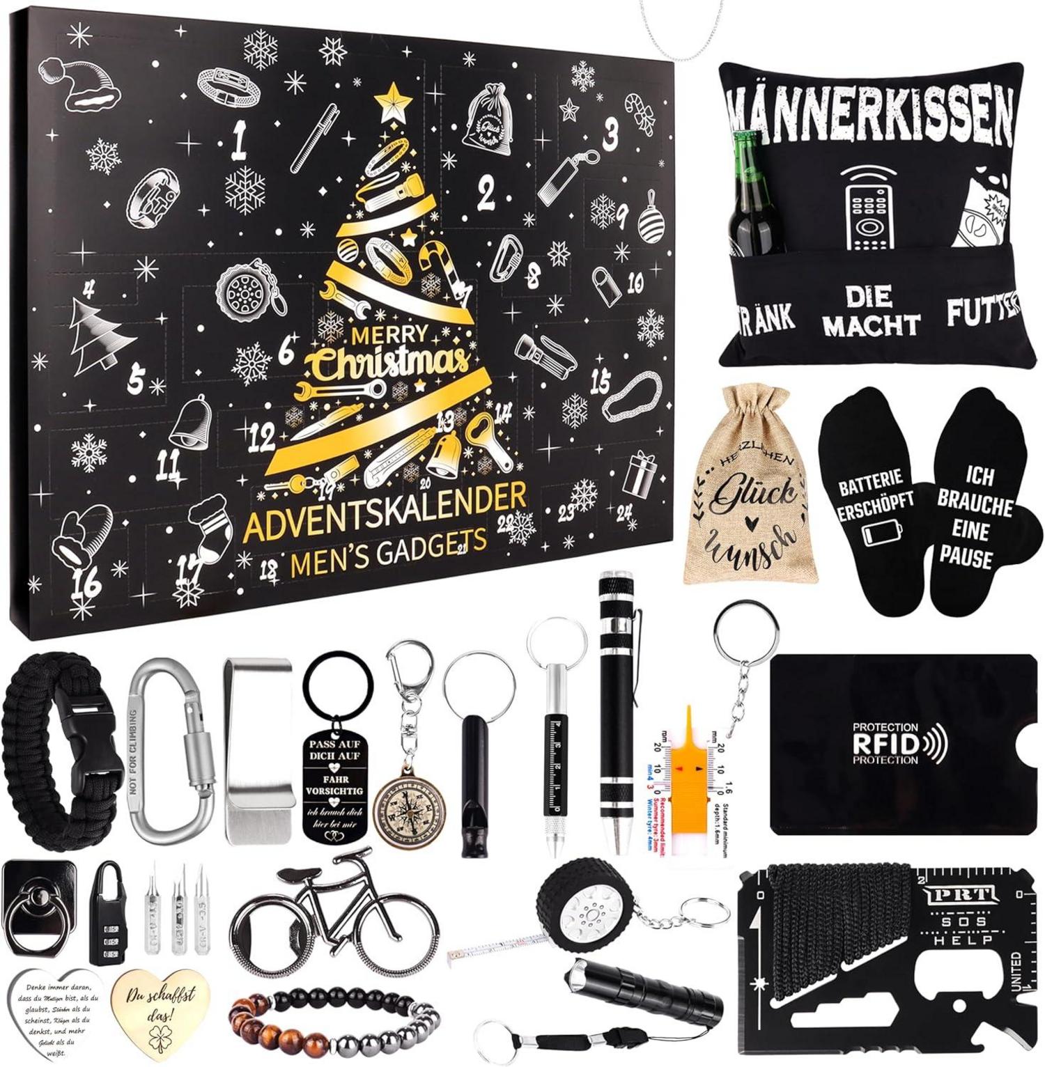 Werkzeug Adventskalender Männer 2024 Gadgets Weihnachtskalender Jungs