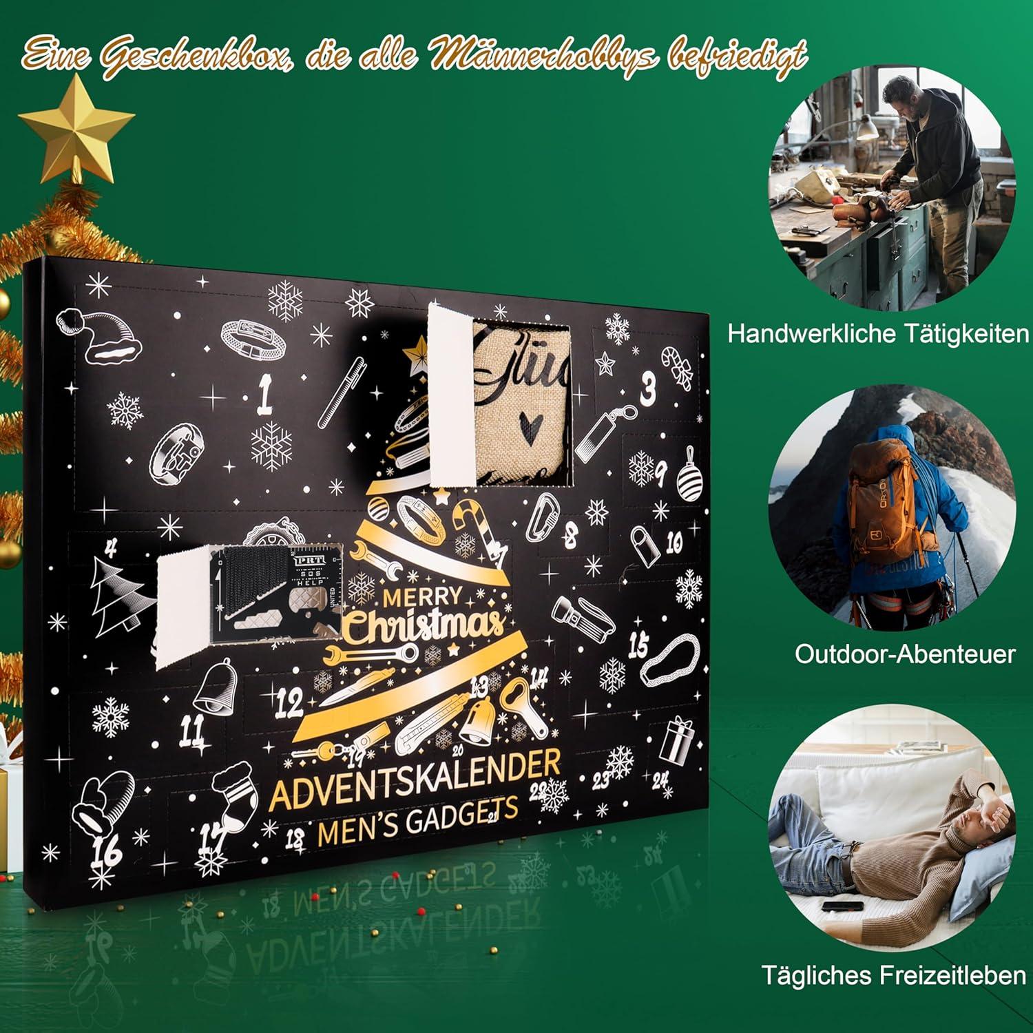 Adventskalender Männer Werkzeug Gadgets Weihnachtskalender 2024