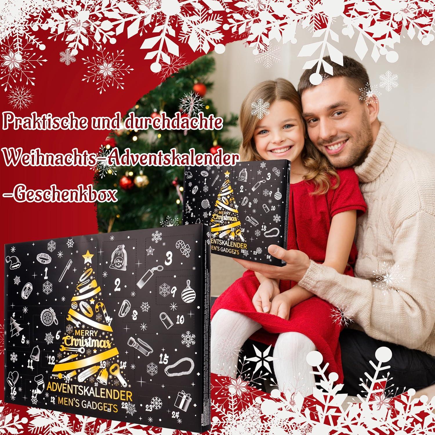 Adventskalender Männer 2024 Werkzeug Gadgets Weihnachten Herren