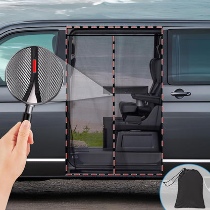 Magnetisches Moskitonetz für VW T5/T6 Schiebetür