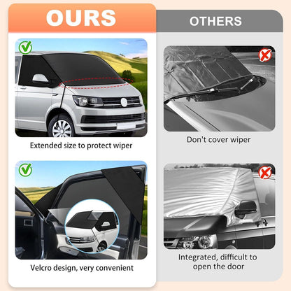 Windschutzscheibenabdeckung VW T5 T6 – Wasserdicht & Frostschutz