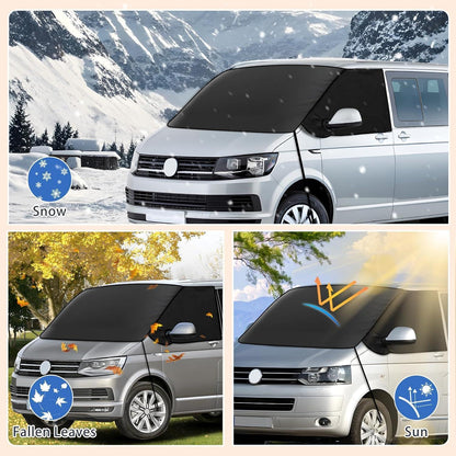 Windschutzscheibenabdeckung VW T5 T6 – Wasserdicht & Frostschutz
