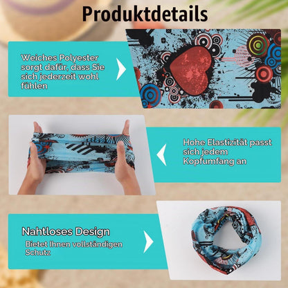 8x Multifunktionstuch Schal Headwear | Sport & Outdoor Aktivitäten