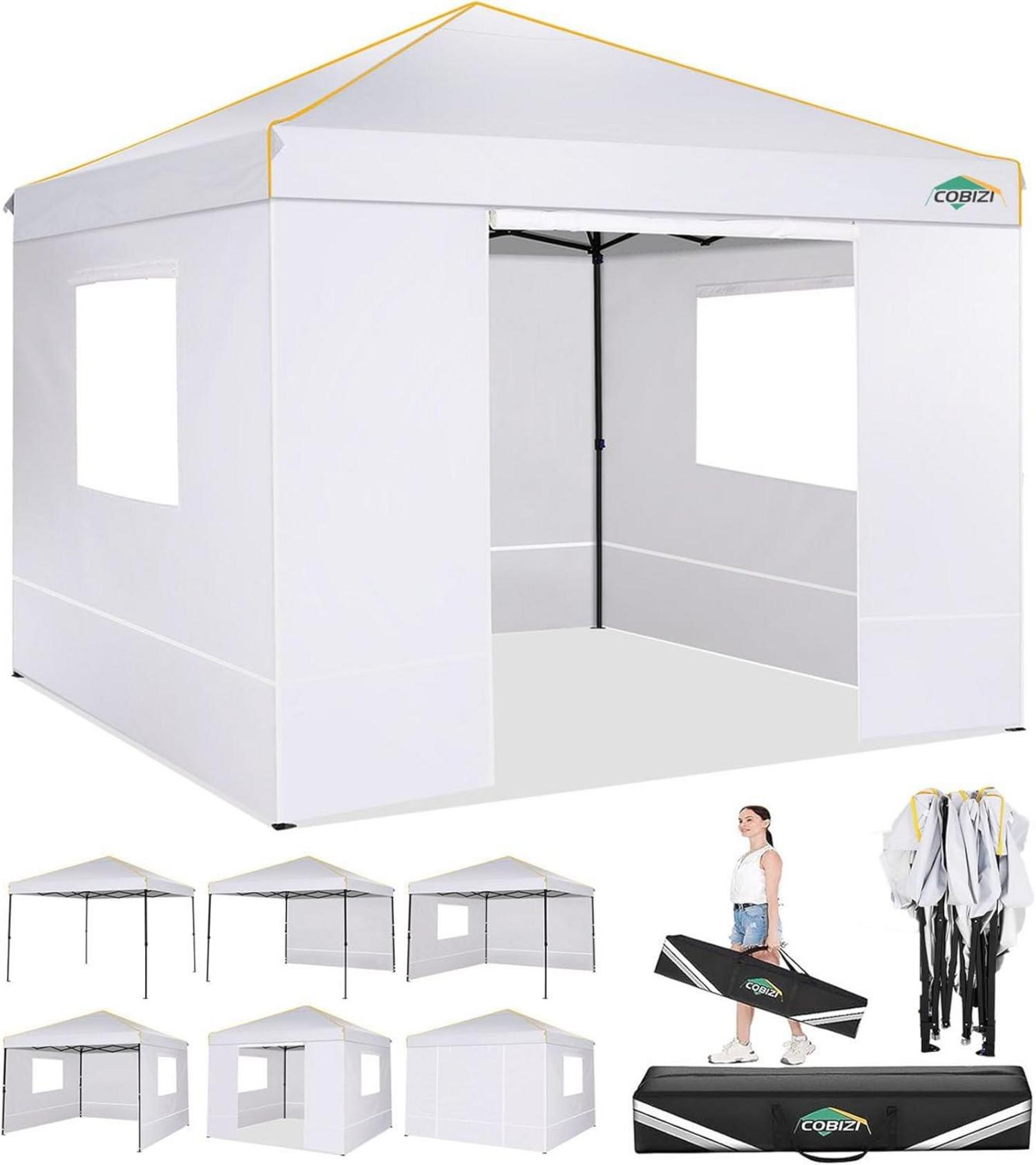 Pavillon 3x3 Wasserdicht Stabil Faltpavillon Pop Up Strandzelt