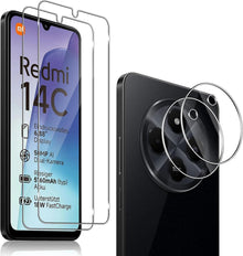 Panzerglas für Xiaomi Redmi 14C 4G, 2+2 Displayschutzfolie