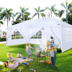 COBIZI Faltpavillon 3x6m Wasserdicht Stabil Partyzelt Gartenpavillon