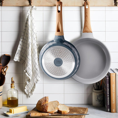 Antihaft Pfannenset mit Deckeln Keramikbeschichtung 20cm