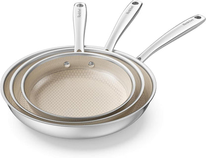Redchef Wabenstruktur Pfannenset 24 20 28cm 3-teilig Induktion