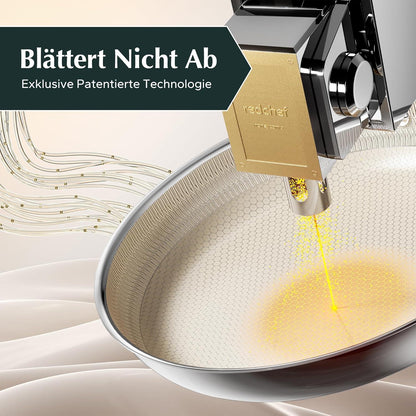 Redchef Wabenstruktur Pfannenset 24 20 28cm 3-teilig Induktion