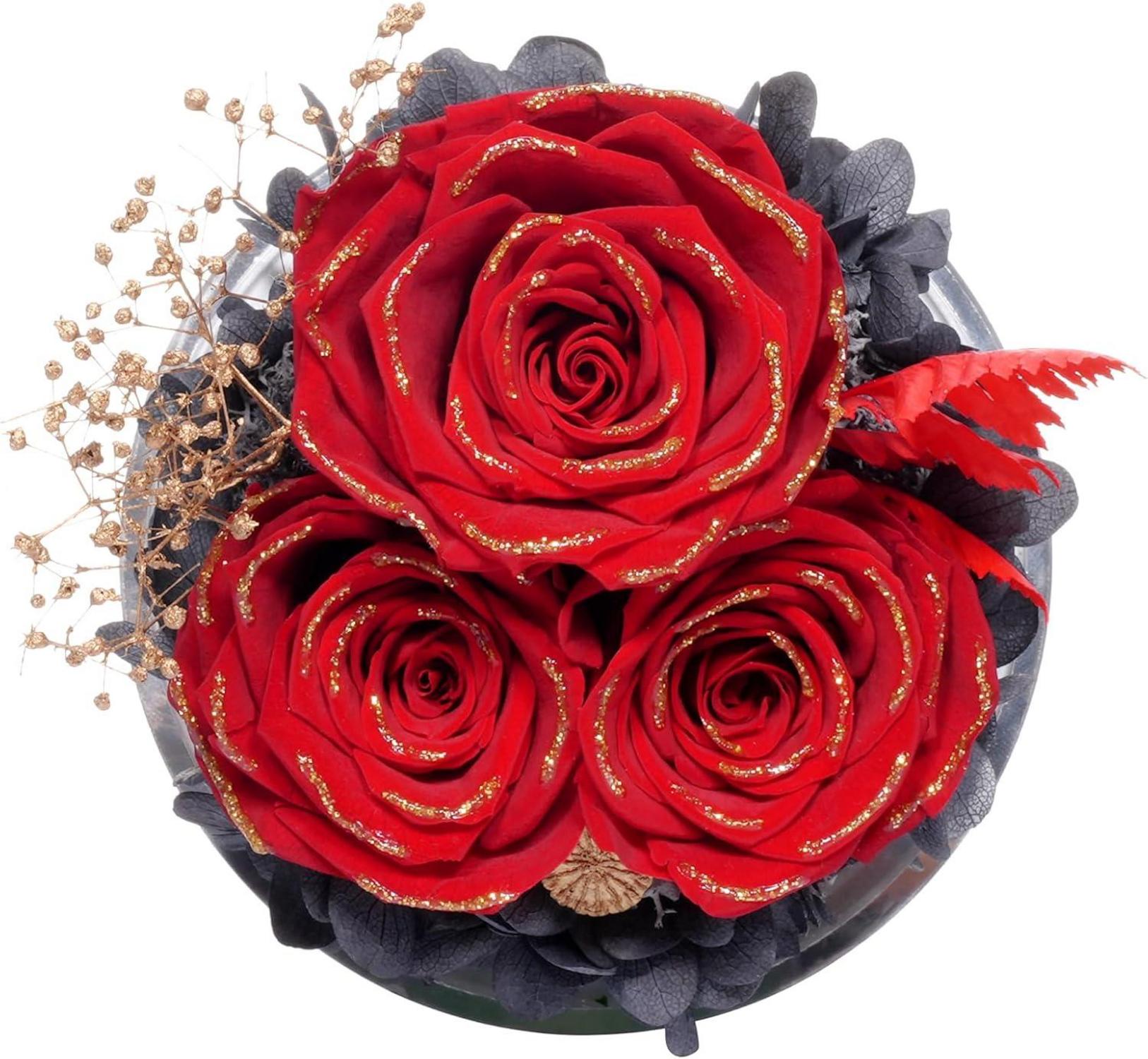 Ewige Rose Engel Geschenkbox 3 Ewige Rose Engel Glas Rose Geschenke