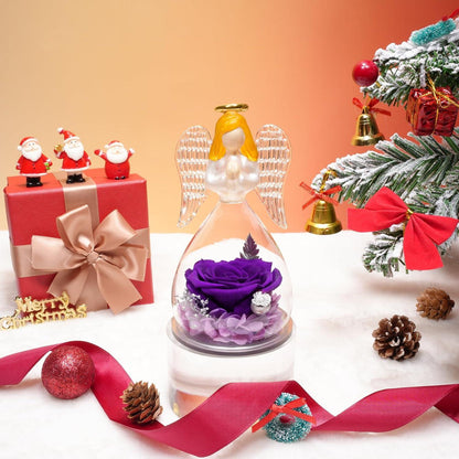 Ewige Rose Engel Geschenkbox Weihnachten Valentinstag Mama