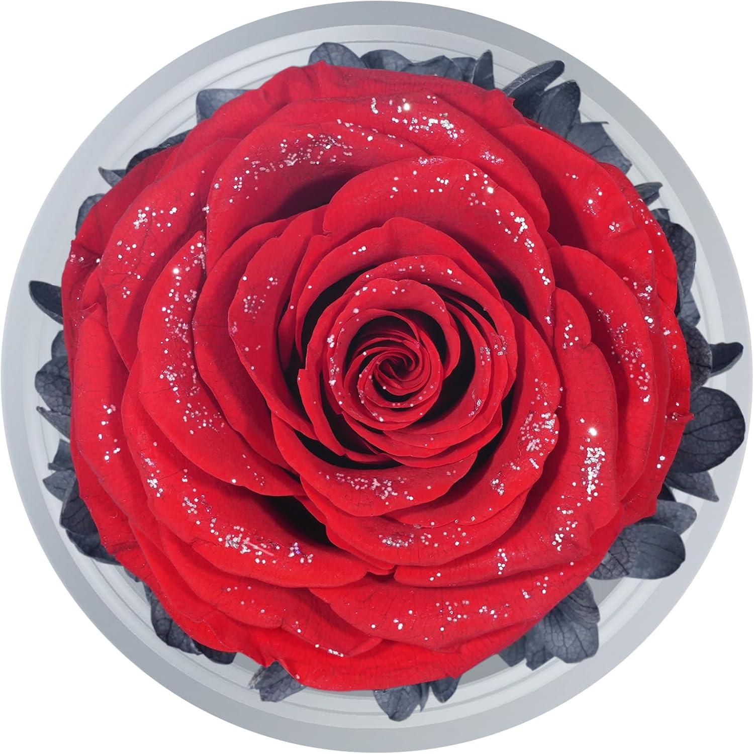 Ewige Rose Engel Geschenkbox Weihnachten Valentinstag