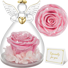 Ewige Rose Engel Figur Geschenkbox Weihnachten Frauen Mama Oma