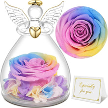 Ewige Rose Engel Figur Geschenkbox Weihnachten Oma Mutter Handmade